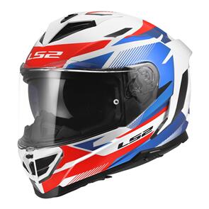 LS2 FF818 STORM III KOMAI WHITE BLUE RED
