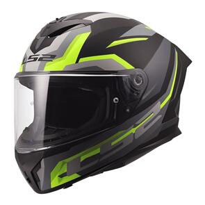 LS2 FF820 RAPID III HYPER BLACK H-V YELLOW