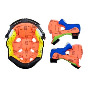 LS2 MX470 SUBVERTER LINER/CHEEK PAD SET COLOURFUL 