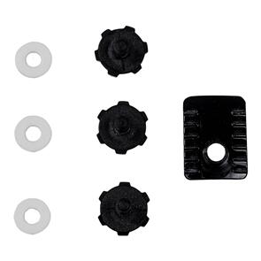 LS2 MX470 SUBVERTER PEAK SCREW SET BLK