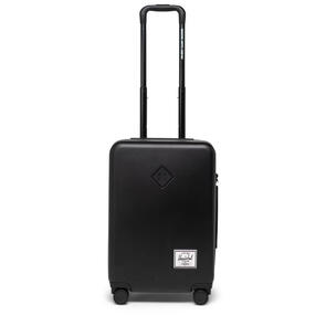 HERSCHEL SUPPLY CO HERITAGE HARDSHELL LARGE CARRYON LUGGAGE 43L BLACK