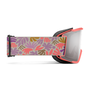 SMITH 2026 SQUAD S FLARE FLORA CHROMAPOP SUN PLATINUM MIRROR / CLEAR