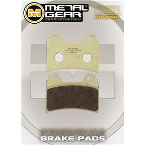 METAL GEAR M30-101-SC BRAKE PADS FRONT ORGANIC 