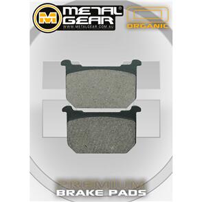 METAL GEAR M30-134 BRAKE PADS ORGANIC