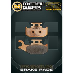 METAL GEAR M30-287-S2 BRAKE PADS REAR 