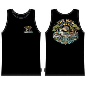 MAD HUEYS SWEET AS NZ | TANK BLACK