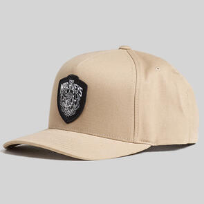 THE MAD HUEYS PORT SIDE AHOY FKRS | TWILL SNAPBACK TAN