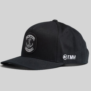 THE MAD HUEYS SKULL ANCHOR | TWILL SNAPBACK BLACK