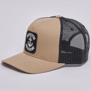 MAD HUEYS OG ANCHOR TWILL TRUCKER TAN