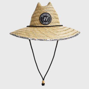 THE MAD HUEYS IT’S LIT STRAW HAT  NATURAL