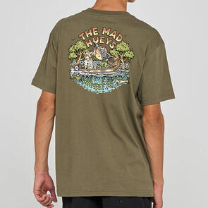 MAD HUEYS SWEET AS NZ | SS TEE OLIVE