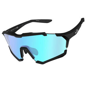MAGIC SHINE VERSATILER EYEWEAR PHOTOCHROMIC -BLACK / BLUE MIRROR LENSE