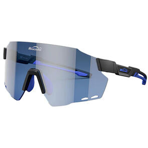 MAGIC SHINE WINDBREAKER EYEWEAR CLASSIC MATTE BLACK / BLUE MIRROR LENS