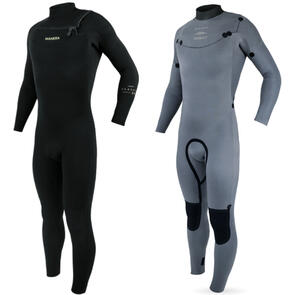 MANERA CLASSIC CHESTZIP STEAMER 3/2MM BLACK