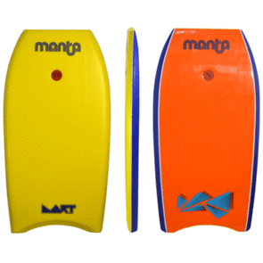 MANTA 2024 DART BODYBOARD YELLOW 22"