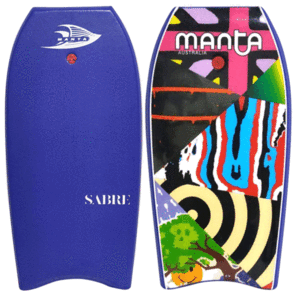 MANTA SABRE 45 BODYBOARD DEEP BLUE