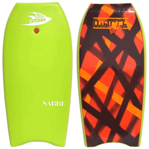 MANTA SABRE BODYBOARD 45" LIME GREEN