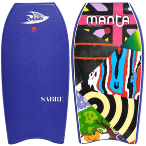 MANTA SABRE BODYBOARD 45" DEEP BLUE