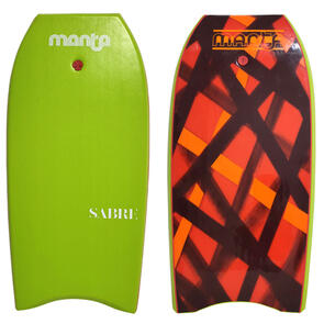 MANTA 2025 SABRE45 BODYBOARD LIME GREEN 45