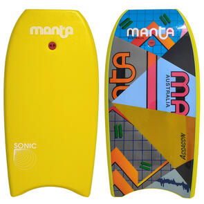 MANTA 2025 SONIC BODYBOARD YELLOW 37