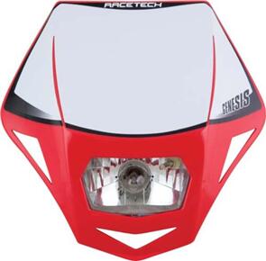 RTECH HEADLIGHT GENESIS RTECH CRF RED  E9 CERTIFICATION FOR STREET USE 