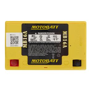 MOTOBATT MB16A MOTOBATT QUADFLEX BATTERY 
