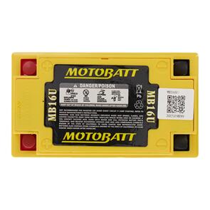 MOTOBATT MB16U MOTOBATT QUADFLEX BATTERY