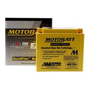 MOTOBATT MB18U MOTOBATT QUADFLEX BATTERY 