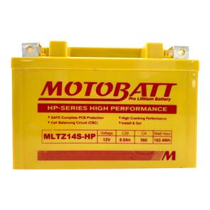 MOTOBATT PRO LITHIUM BATTERY MLTZ14S-HP *4