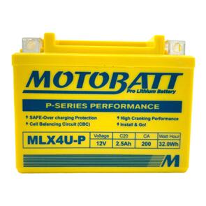 MOTOBATT PRO LITHIUM BATTERY MLX4U-P *10