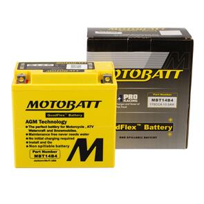 MOTOBATT MBT14B-4 MOTOBATT QUADFLEX BATTERY