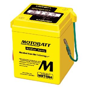 MOTOBATT MBT6N4 MOTOBATT QUADFLEX BATTERY