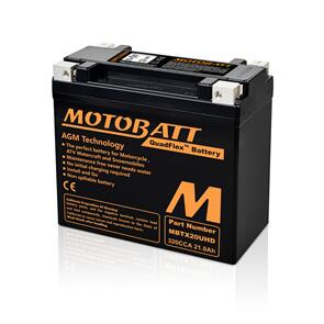MOTOBATT MBTX20UHD BLACK MOTOBATT QUADFLEX BATTERY