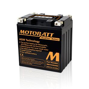 MOTOBATT MBTX30UHD BLACK MOTOBATT QUADFLEX BATTERY