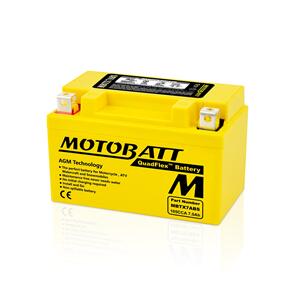MOTOBATT MBTX7A-BS MOTOBATT QUADFLEX BATTERY