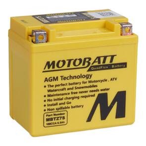 MOTOBATT MBTZ7S MOTOBATT QUADFLEX BATTERY 