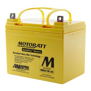 MOTOBATT MBU1R-35 MOTOBATT QUADFLEX BATTERY