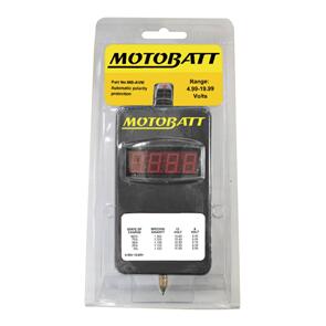 MOTOBATT VOLT METER 6V/12V