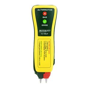 MOTOBATT TESTER 12V VOLTMETER POCKET