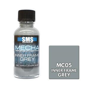 SMS AIRBRUSH PAINT ACRYLIC LACQUER MECHA INNER FRAME GREY 30ML