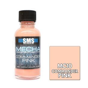 SMS AIRBRUSH PAINT ACRYLIC LACQUER MECHA COMMANDER PINK 30ML