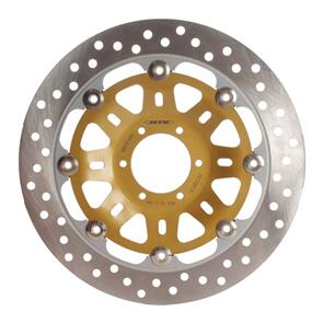 MTX BRAKE DISC FLOATING TYPE - FRONT L / R - GOLD MDF01006