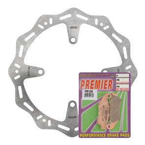 MTX HORNET DISC & PREMIER PAD FRONT KIT - KAWASAKI MDHKF03001