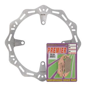 MTX HORNET DISC & PREMIER PAD FRONT KIT - SUZUKI MDHKF05001