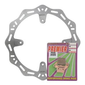 MTX HORNET DISC & PREMIER PAD REAR KIT - HONDA MDHKR01003