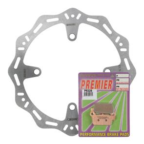 MTX HORNET DISC & PREMIER PAD REAR KIT - KAWASAKI MDHKR03004