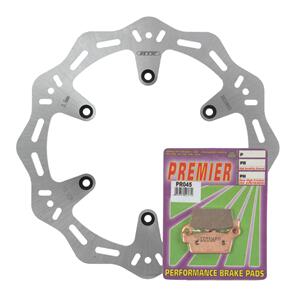 MTX HORNET DISC & PREMIER PAD REAR KIT - YAMAHA MDHKR07003