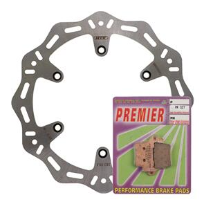 MTX HORNET DISC & PREMIER PAD REAR KIT - KTM MDHKR08002