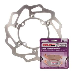 MTX BRAKE DISC & PAD FRONT KIT - KAW KX450F 15-18 - WAVE