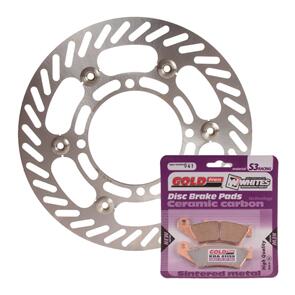 MTX BRAKE DISC & PAD FRONT KIT - SUZ RMZ250 04-06